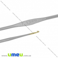 Крючок для вязания стальной Tulip (Япония), 1,3 мм, 1 шт (YAR-023455)