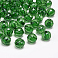 Намистини для сумок, Акрилові, Круглі грановані, 8 мм, Зелені, уп (500 г) (BUS-054511)