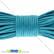 Шнур мінікорд 2 мм, Блакитний яскравий, 1 м (LEN-020446)