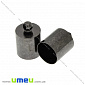 Ковпачок металевий, 10х6 мм, Чорний, 1 шт (OBN-032340)