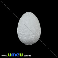 Яйце пінопластове, 6 см, 1 шт (DEC-018442)