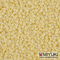 Бисер японский Miyuki круглый RR 15/0 №4451, Duracoat, Желтый светлый, 5 г (BIS-051208)