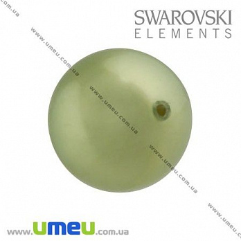 Бусина Swarovski 5810 Light Green Pearl, 10 мм, 1 шт (BUS-005671)