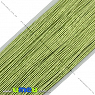 Сутажный шнур, 3 мм, Салатовый, 1 м (LEN-011030)