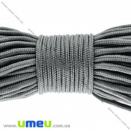 Шнур мінікорд 2 мм, Сірий, 1 м (LEN-020452)