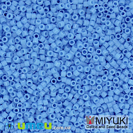 Бисер японский Miyuki Delica 15/0 DBS725, Голубой, 3 г (BIS-049668)