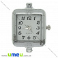Годинник для браслетів квадратні УЦЕНКА, Срібло, 32х22 мм, 1 шт (CLC-018563)