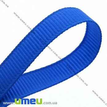 Репсовая лента, 6 мм, Синяя, 1 м (LEN-007182)