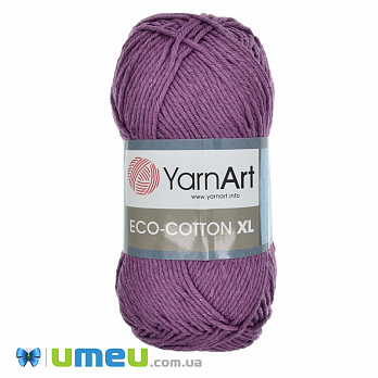 Пряжа YarnArt Eco-cotton XL 200 г, 220 м, Сиреневая 772, 1 моток (YAR-038375)