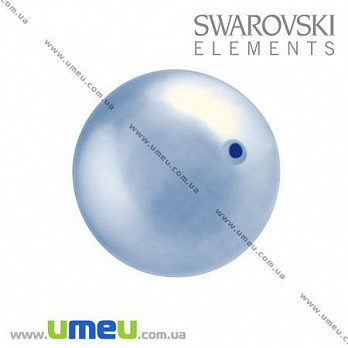 Бусина Swarovski 5810 Light Blue Pearl, 10 мм, 1 шт (BUS-005674)