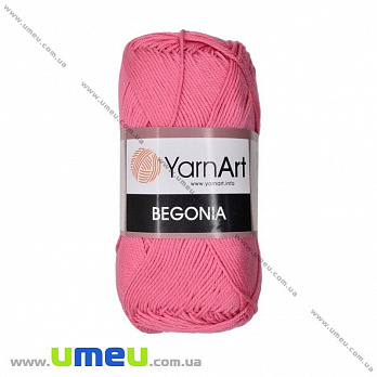 Пряжа YarnArt Begonia 50 г, 169 м, Розовая 5001, 1 моток (YAR-023014)