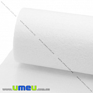 Фетр 1 мм, 20х28 см, Белый, 1 лист (FLT-053126)