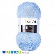 Пряжа YarnArt Elite 100 г, 300 м, Блакитна 215, 1 моток (YAR-043294)