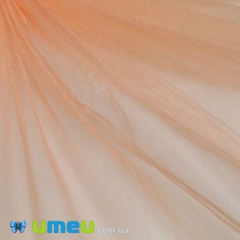 Фатин средней жесткости, Персиковый, 1 лист (50х50 см) (LTH-038706)