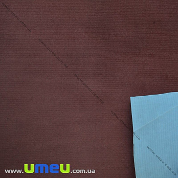 Упаковочная бумага двухсторонняя, Коричневая с голубым, 50х100 см, 1 лист (UPK-023559)