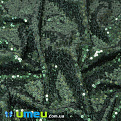 Фатин з паєтками, Зелений темний, 1 лист (20х30 см) (LTH-040720)
