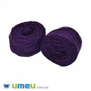 Акриловые нитки, Фиолетовые темные, 5 г (80 м) (MUL-038818)