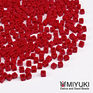 Бисер японский Miyuki Cubes SB18-408, 1,8 мм, Красный, 5 г (BIS-053280)