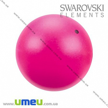 Бусина Swarovski 5810 Neon Pink Pearl, 14 мм, 1 шт (BUS-009889)