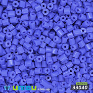 Бісер чеський Рубка 10/0, №33040, Синій натуральний, 5 г (BIS-036566)
