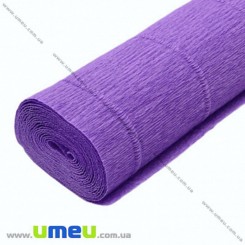 Гофрированная бумага Италия, Фиолетовая 17Е2, 180 г, 50х50 см (DIF-032372)