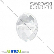 Намистина Swarovski 5040 Crystal, 8х6 мм, Рондель, 1 шт (BUS-005392)