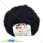Пряжа Alize Baby Wool 50 г, 175 м, Чорна 60, 1 моток (YAR-023237)