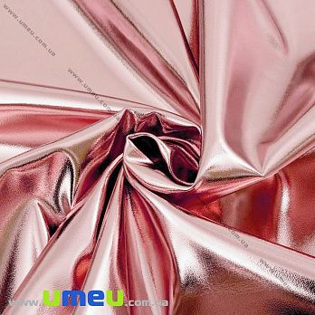 Искусственная кожа Металлик 0,5 мм, Розовая, 1 лист (20х27 см) (LTH-036891)