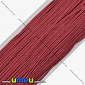 Сутажний шнур, 3 мм, Червоно-малиновий, 1 м (LEN-010983)