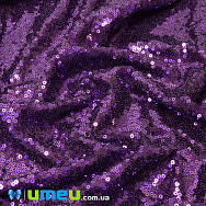 Фатин с пайетками, Фиолетовый, 1 лист (20х30 см) (LTH-040721)