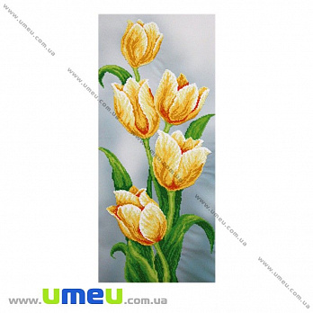 Набор для вышивания бисером VDV, Желтые тюльпаны ТН-504, 70х30 см, 1 набор (SXM-032003)