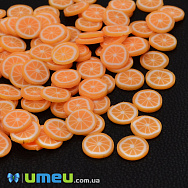 Слайсы FIMO Апельсин, 6 мм, 3 г (DIF-044217)