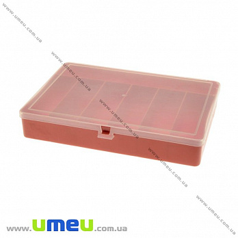 Органайзер для хранения, 20х14х3,5 cм, Оранжевый, 1 шт (INS-024593)