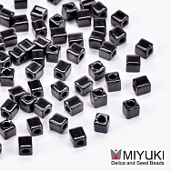 Бісер японський Miyuki Cubes SB3-401, 3 мм, Чорний, 5 г (BIS-051228)