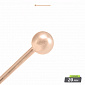 Гвоздики с шариком, Розовое золото, 20 мм, 0,5 мм, уп (5 г) (PIN-053116)