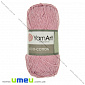 Пряжа YarnArt Eco-cotton 100 г, 220 м, Рожева 766, 1 моток (YAR-025227)