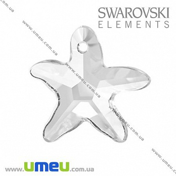 Подвеска Swarovski 6721 Crystal, 20х21,5 мм, Морская звезда, 1 шт (POD-009916)