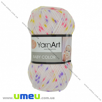 Пряжа YarnArt Baby Color 50 г, 150 м, Розовая 5127, 1 моток (YAR-034916)