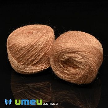 Акриловые нитки, Оранжевые, 5 г (80 м) (MUL-038806)