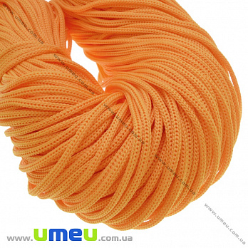 Полипропиленовый шнур, 4 мм, Оранжевый, 1 м (LEN-036829)