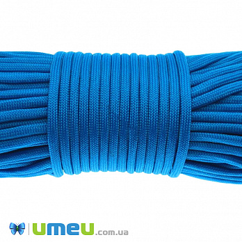 Шнур паракорд семижильный 4 мм, Синий яркий, 1 м (LEN-040198)