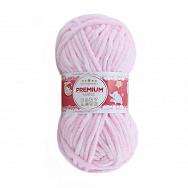 Пряжа Premium Yarn Baby Love 50 г, 60 м, Розовая 303, 1 моток (YAR-052315)