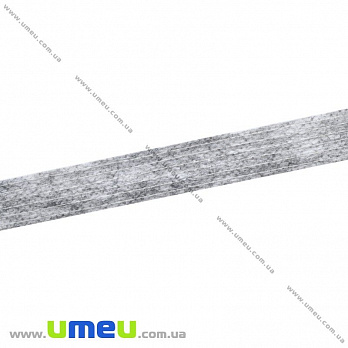 Лента нитепрошивная (долевик), 15 мм, Серая, 1 м (LEN-016127)