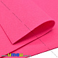 Фетр мягкий 1,3 мм, 10х15 см, 529 Розовый яркий, 1 шт (FLT-019481)