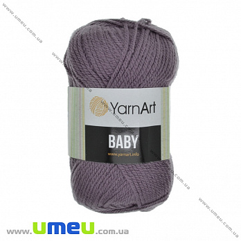 Пряжа YarnArt Baby 50 г, 150 м, Сиреневая 852, 1 моток (YAR-036460)