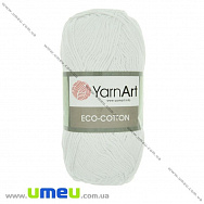 Пряжа YarnArt Eco-cotton 100 г, 220 м, Біла 760, 1 моток (YAR-025215)
