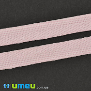 Лента киперная, 10 мм, Розовая светлая, 1 м (LEN-044788)