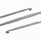 Крючок для вязания стальной CORN двусторонний 5,0 мм и 6,0 мм, 1 шт (YAR-051949)