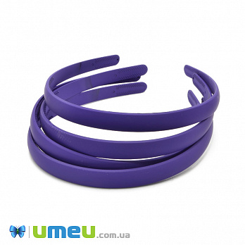 Обруч пластиковый с каучуковым покрытием, 12 мм, Фиолетовый, 1 шт (OSN-016136)