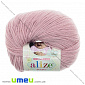 Пряжа Alize Baby Wool 50 г, 175 м, Рожева бліда 161, 1 моток (YAR-025232)